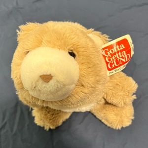 Gund Snuffles 6.5” light brown NWT